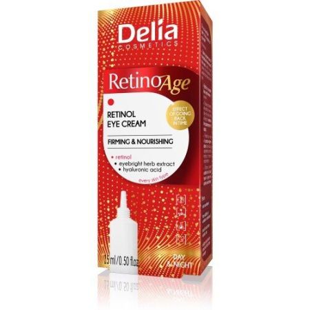 Delia Retino Age Eye Cream Day &amp; Night Околоочен стягащ крем с Ретинол