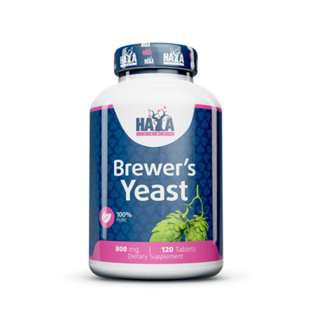 HAYA LABS Brewer's Yeast 800mg х 120 БИРЕНА МАЯ
