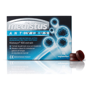 Meditus Antivirus при настинка и грип 10 таблетки за смучене Nutrin