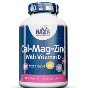 HAYA LABS Calcium Magnesium &amp; Zinc with Vitamin D х 90 Tabs