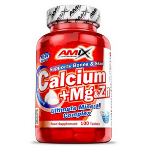 AMIX Calcium + Mg &amp; Zn х 100 Tabs