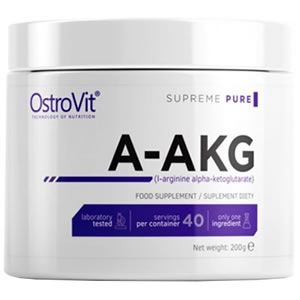 OstroVit AAKG Powder 200g Спомага изграждането на мускулна маса и ускорява възстановяването след тренировка. Увеличава мускулното напомпване като осигурява експлозивна сила