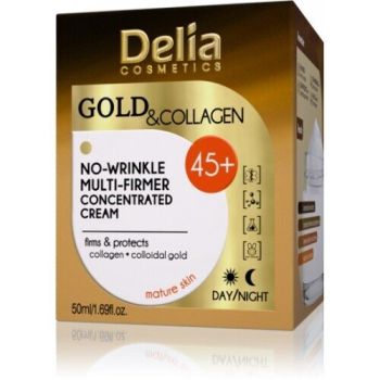 Delia Gold & Collagen Anti-Wrinkle Cream Concentrate 45+ Крем против бръчки Злато & Колаген