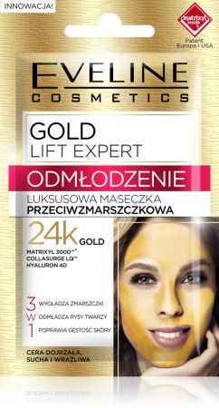 Eveline Gold Lift Expert Anti-Wrinkle Face Mask