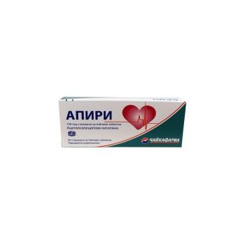 Апири 100 мг x30 таблетки Чайкафарма