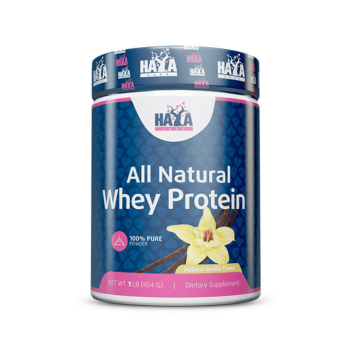 HAYA LABS 100% Pure All Natural Whey Protein / Vanilla 454гр