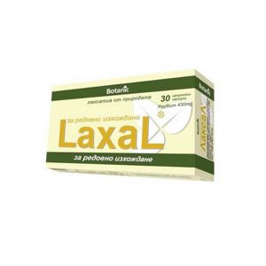  Лаксал съдържа фини обвивки от семена на Псилиум Подходящ е при запек При затруднено и нередовно изхождане благоприятства редовното и леко изхождане