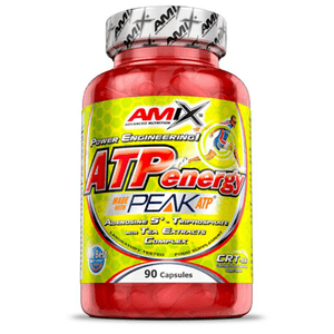 AMIX ATP Energy PEAK ATP 90 Caps Повишава енергията и намалява умората и подпомага мускулната функция, ускорява възстановяването след натоварване