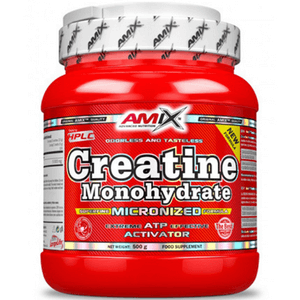 AMIX Creatine Monohydrate Powder 500гр Поддържа изграждането на чиста мускулна маса и повишава силата и експлозивната мощ