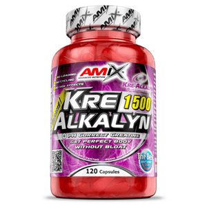 AMIX Kre Alkalyn х 120Caps Всички ползи от креатин монохидрат без обичайните недостатъци