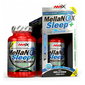 AMIX Mellanox Sleep+ х 120 Caps Намалява времето за заспиване и подпомага нервната система