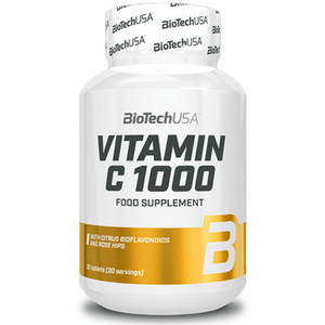 BIOTECH USA Vitamin C 1000mg Bioflavonoids 30 Tabs