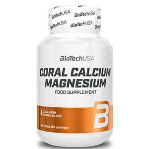 BIOTECH USA Coral Calcium Magnesium 100 Tabs
