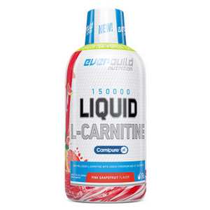 EVERBUILD Liquid L-Carnitine 3000mg Green Tea 500g