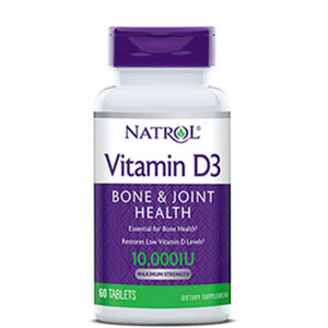 NATROL Vitamin D3 10,000 IU 60 Tabs