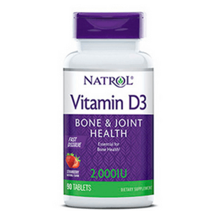 NATROL Vitamin D3 2,000 IU 90 Tabs