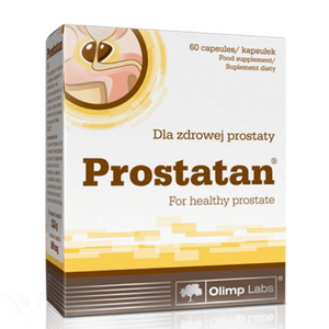 OLIMP Prostatan 60 Caps Подобряване цялостното здраве на простата и Облекчаване на болки в нея. Редуциране DHT преобразуването на свободен тестостерон
