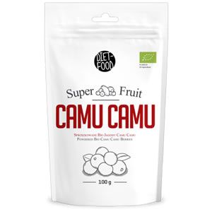 Diet Food Bio Camu Camu 100g е Супер храна която осигурява антиоксидантна защита. Укрепва имунната система и предпазва от свободните радикали в организма. Здравословно допълнение към вашия режим;