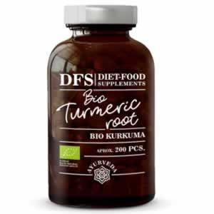 Diet Food Bio Turmeric Root 400 mg / Curcumin 200 Caps