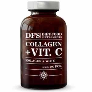 Diet Food Collagen + Vitamin C 200 Caps
