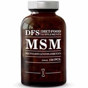 Diet Food MSM 750 mg / Organic Sulfur 150 Tabs