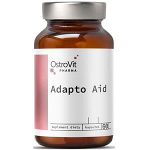 OstroVit Adapto Aid Adaptogen Formula 60 Caps Щв Ви помогне да подобрите запаметяването и настроението си, дори в стресови ситуации. Силно изразени адаптогенни свойства.