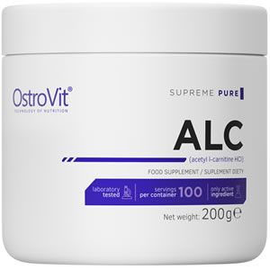 OstroVit Acetyl L-Carnitine Powder 200g Намалява апетита и помага за здравословното изгаряне на излишните мазнини. Повишава енергията и издръжливостта плюс понижава нивата на вредния холестерол в кръвта