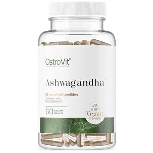 OstroVit Ashwagandha 700 mg 60 Caps Действа благоприятно върху нервната система като Подобрява качеството на съня. Помага на организма да се справи с високите нива на стрес и укрепва имунитета