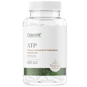 OstroVit ATP 450 mg 60 caps Може да засили функциите на организма и да намали умората. Регулира притока на кръв в организма за подобряване на подхранването на мускулите