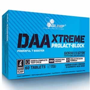 OLIMP DAA Xtreme PROLACT-BLOCK 60 Tabs Покачва чиста мускулна маса като стимулира производството на тестостерон. Повишава силата и намалява катаболните процеси
