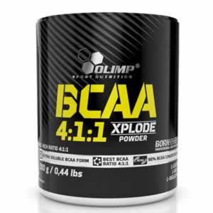 OLIMP BCAA 4:1:1 200g Дава сила и енергия като намалява мускулната треска. Подобрява възстановяването и има силно антикатаболно действие
