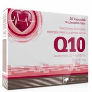 OLIMP Q10 30 Caps Контролира процесите, отговорни за доставяне на 95% от енергията до сърцето, черния дроб и бъбреците.