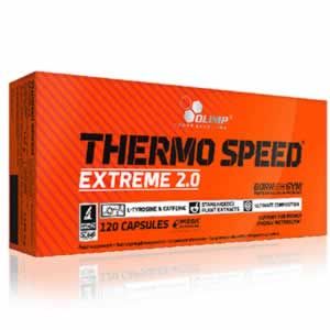 OLIMP Thermo Speed Extreme 2.0 120 Caps Подпомага загубата на излишните килограми като Ускорява метаболизма. Дава повече енергия и повишава издръжливостта.