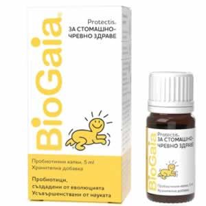 BioGaia Protectis Пробиотични капки за стомашно-чревно здраве за бебета и деца 5 мл Отличен избор като допълнение на антибиотичната терапия. Идеалният пробиотик за нормална и балансирана чревна микрофлора 