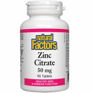 Zinc Citrate Цинк Цитрат 50 mg х 90 таблетки