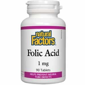Folic Acid/ Фолиева киселина 1 mg х 90 таблетки