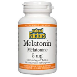 NATURAL FACTORS МЕЛАТОНИН 5 mg  х 90