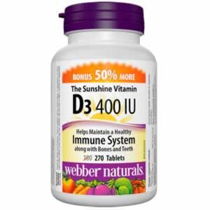 Vitamin D3 Витамин D3 400 IU 270 таблетки