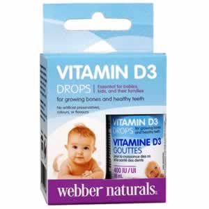 Vitamin D3 Drops/ Витамин D3 400 IU x 15 ml/ 500 дози