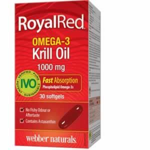 RoyalRed Омега-3 Крил масло 1000 mg x 30 е Висококачествен източник на омега-3 с бързо усвояване и мощна антиоксидантна активност.