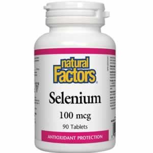 Natural Factors Selenium Селен 100 мкг х 90