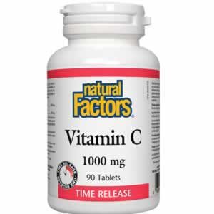 Natural Factors Витамин C с биофлавони 1000 мг х 90