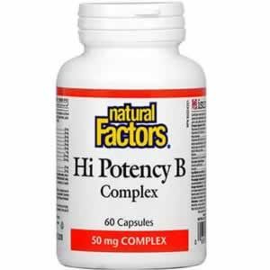 Hi Potency В комплекс х 60 капсули Пълноценен комплекс витамини от групата Б – пълноценен източник на енергия