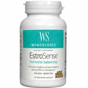 EstroSense WomenSense x 60 е Специализирана формула за жени. Подпомага хормоналния баланс и облекчава симптомите при естрогенна доминантност. 
