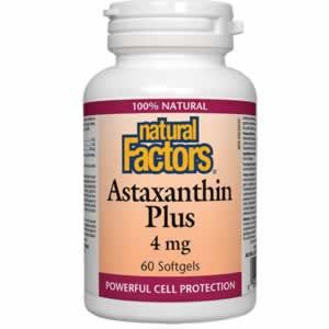 Астаксантин + Лутеин и Зеаксантин 4 mg х 60 Притежава силно антиоксидантно действие. Силна защита на клетките от оксидативен стрес