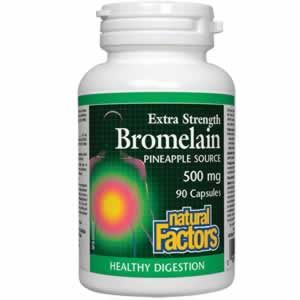 Bromelain Бромелаин 500 mg x 90 капсули При проблеми с разграждането на храната, колит, подуване и болки в корема. Подобрява храносмилането. 