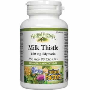 Milk Thistle Бял трън, 250 mg, 90 капсули