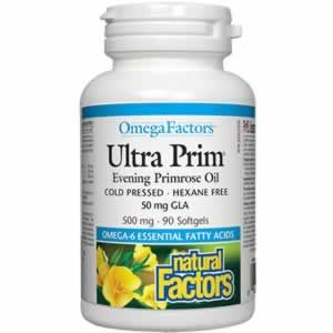 Ultra Prim Вечерна иглика масло GLA 500 mg х 90 