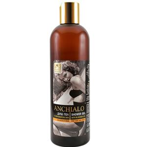 Душ Гел за коса и тяло от черноморска луга ANCHIALO, 350 мл Запазва естествената влага на кожата. Съдържа стабилизирана черноморска луга и всичките й полезни съставки.