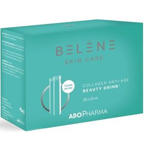 AboPharma Belene Anti-Age Collagen 25 мл х 28 флакона Спомага за по-млада и стегната кожа и за по-добра гъвкавост на ставите и сухожилията. Комбинация от сертифицирани колагенови пептиди и комплекс от витамини и минерали